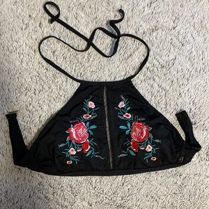 La Vie en Rose bathing suit top